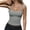 Grey, variant on Breezora Women's Summer Going Out Tank Tops Buckle Neck Sleeveless Ribbed Loose Fit Streetwear Festival Outfits
