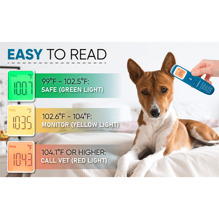PetMedics - Digital Non-Contact Dog Thermometer - Blue