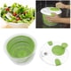 thumbnail image 3 of Secador de Verduras de Arranque de Manos, Giratriente de Ensalada Bien Hecha para Cocina, 3 of 7