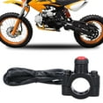 thumbnail image 4 of Handlebar Switch, Universal Anticorrosion CNC Aluminum Alloy Durable Motorcycle Engine Kill Button 22mm  For Scooter For ATV, 4 of 8