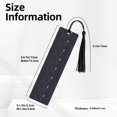 thumbnail image 3 of Kdxio Physical Formulas Print Metal Tassel Bookmarks,Perfect Gift for Art Lovers and Bookworms Metal Bookmarks for Women, 3 of 8