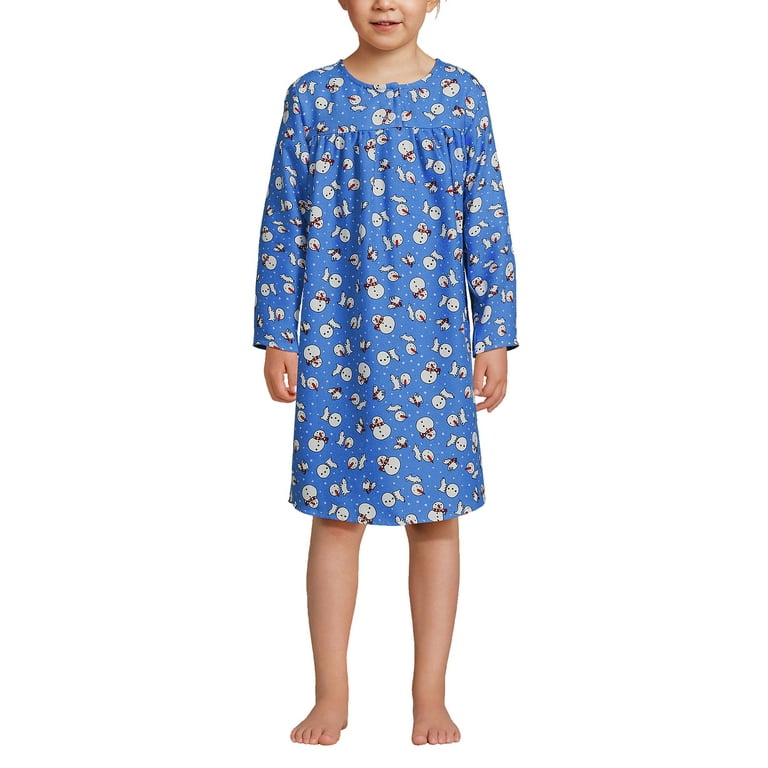 Lands End Girls Flannel Nightgown Walmart