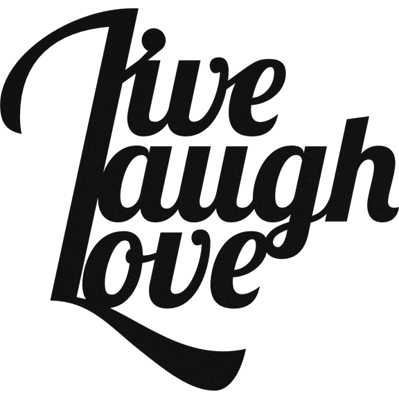 Live Laugh Love - Metal Wall Art