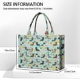 thumbnail image 3 of Large Capacity Tote Bag,Dachshund Dog and Pizza Handbag Fashion Luxury Tote Bag,15.7"x13"x 5.1" Inches,Laptop Compatible, 3 of 6