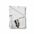 thumbnail image 2 of Dream Soft Flannel Fleece Throw Blanket, Design with a Dreamcatcher and Words Boho Style Feathers Artwork, Cozy Plush for Indoor and Outdoor Use, 50" x 60", Multicolor, by Ambesonne, 2 of 6