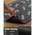 thumbnail image 4 of Pet Feeding Mat-Absorbent Dog Mat for Food and Water Bowl-No Stains Easy Clean Dog Food Mat-Quick Dry Dog Water Dispenser Mat-Puppy Supplies Dog Stuff-Dog Accessories Dog Water Bowl Mat, 4 of 6