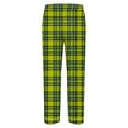 thumbnail image 4 of Ashirexll Mens Pajamas Set, Two Piece Sets, Casual Button Turndown Print Long Sleeve Sleepwear Set With Elastic Waist, 4 of 7