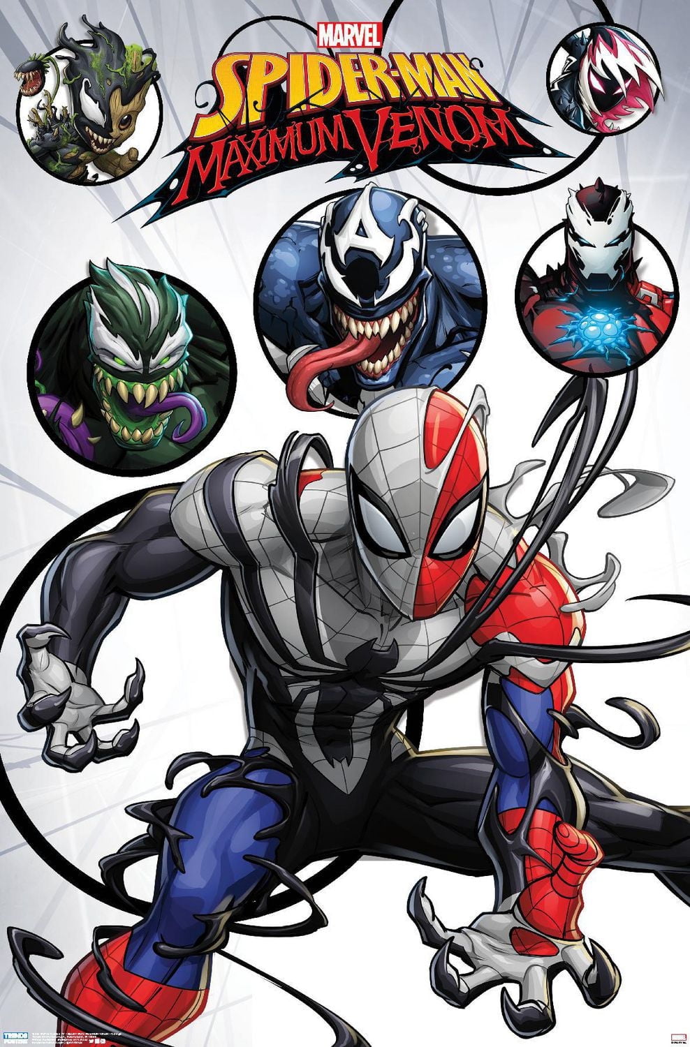Marvel Comics TV - Spider- Man: Maximum Venom - Collage Wall Poster, 22.375" x 34"
