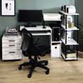 thumbnail image 3 of Organized Workspace - Rectangular Computer Desk with Storage, 3 of 4