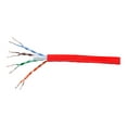 thumbnail image 1 of Monoprice - Bulk cable - TAA Compliant - 1000 ft - UTP - CAT 6 - plenum, solid - red, 1 of 2