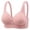 Womens Bras Pink, variant on Womens Everyday Bras, Seamless Bras for Women No Underwire Comfortable Push Up Bra V Neck Wireless Bralette Full Coverage Wire Free Mother Gifts