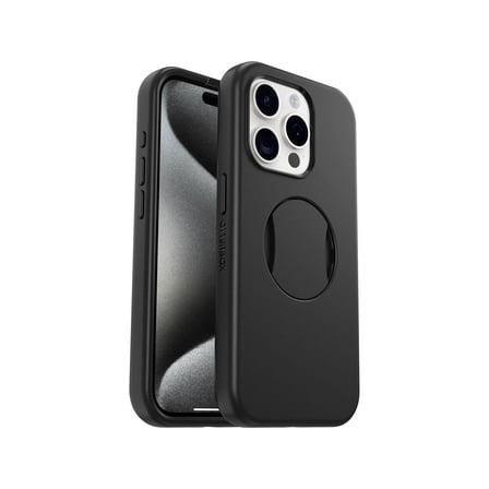 OtterGrip Symmetry Series for MagSafe Black iPhone 15 Pro Case  77-93131