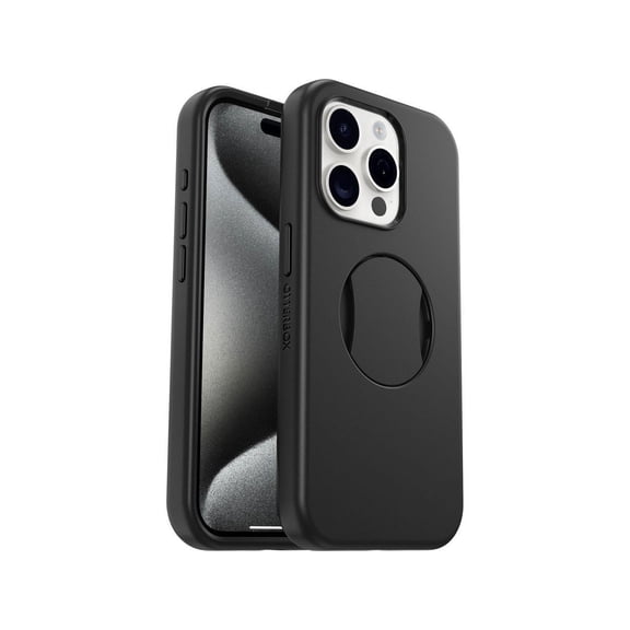 OtterGrip Symmetry Series for MagSafe Black iPhone 15 Pro Case  77-93131