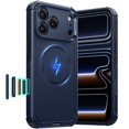 thumbnail image 1 of Funda ESR para iPhone 17 Pro con protección contra caídas 7X, azul, 1 of 6