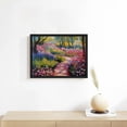 thumbnail image 3 of COMIO Art Modern Monet Painting with Black Frame Decorative Painting 16x12in / 20x16in 16x12in, 3 of 4