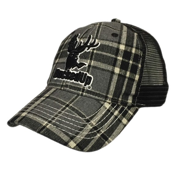 Plaid Mesh Hat