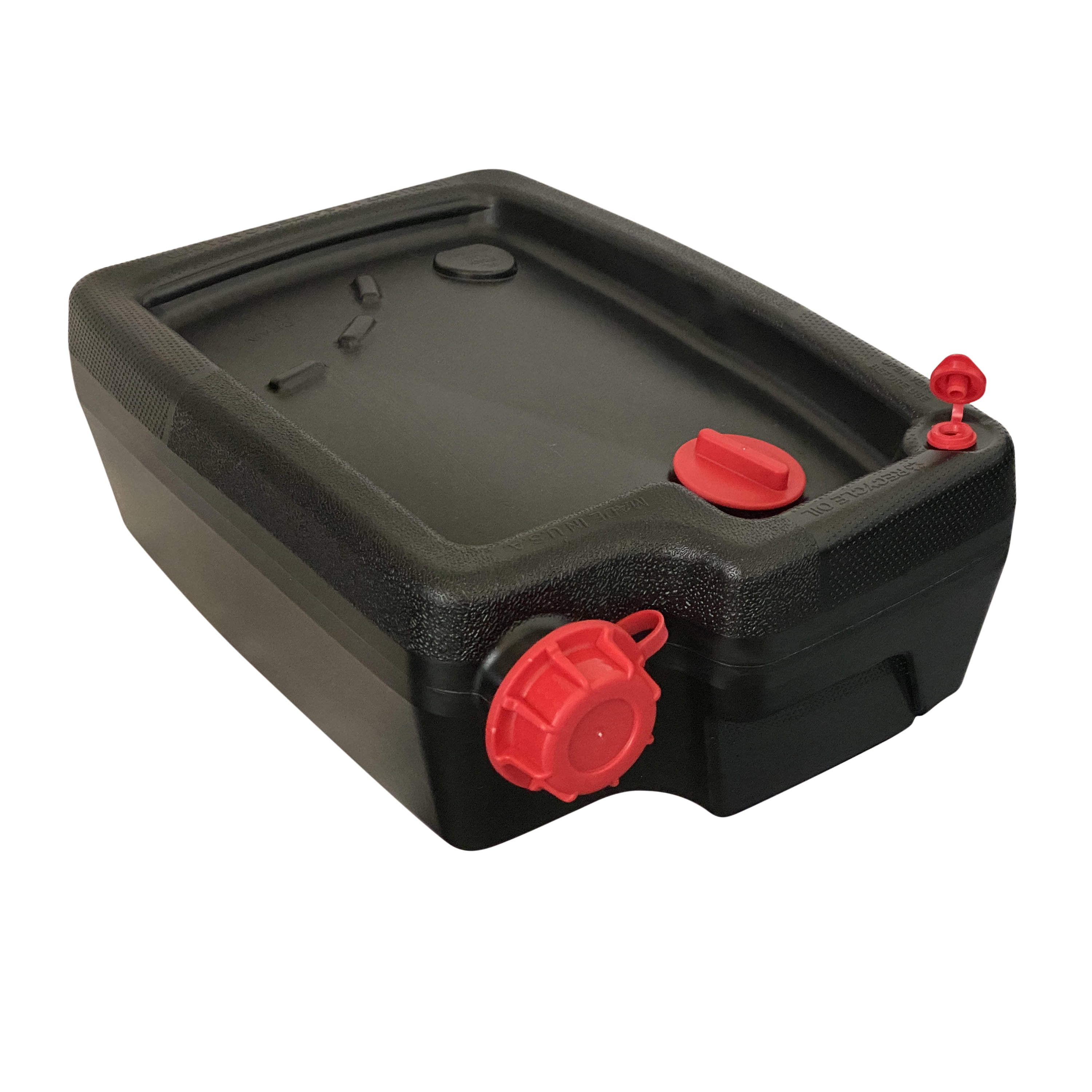Hyper Tough 10 Quart Automotive Oil Drain Pan Container Durable