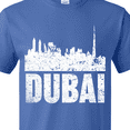 thumbnail image 4 of Inktastic Dubai City Skyline with Grunge T-Shirt, 4 of 5
