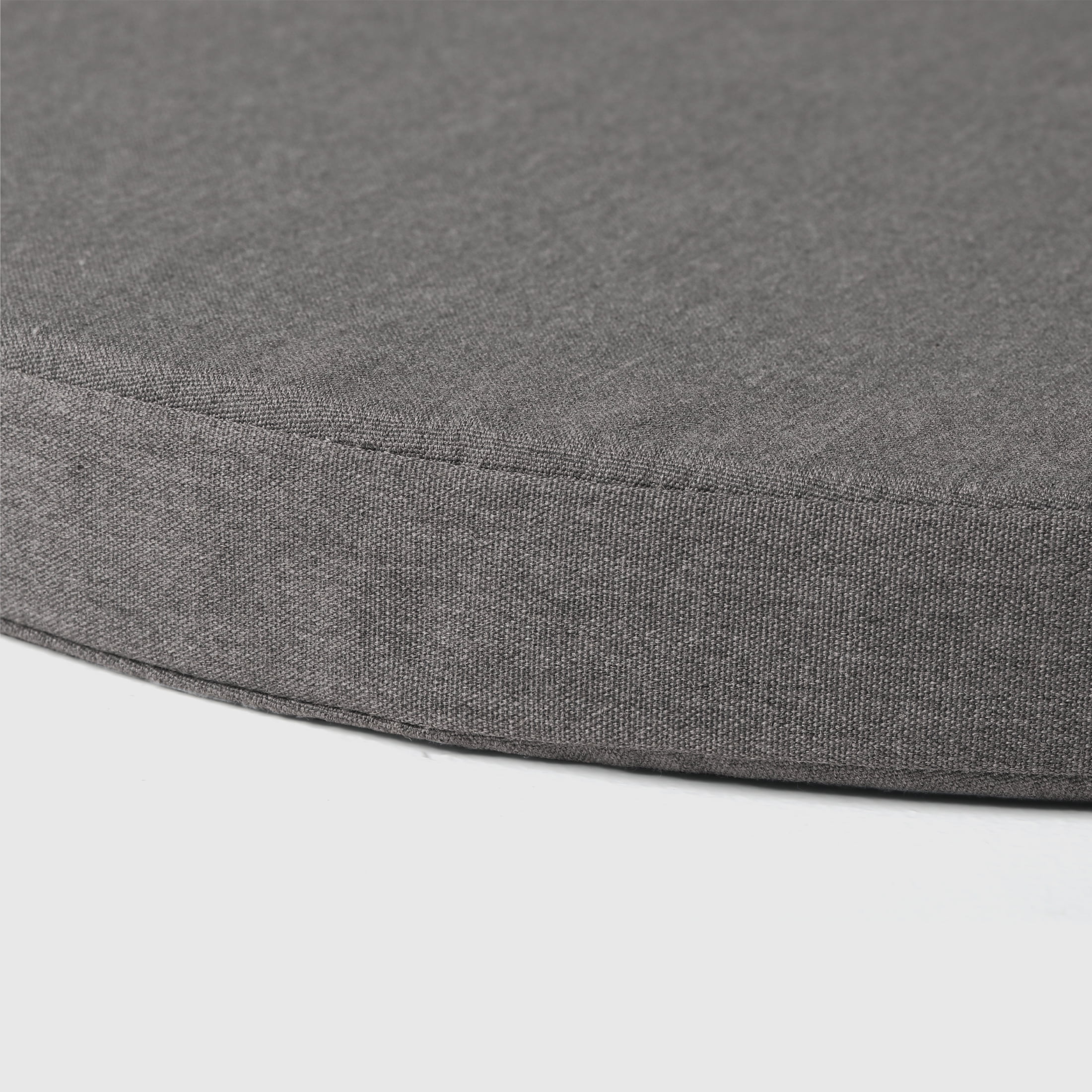 WestinTrends Solace Outdoor Patio Kitchen Dining Chair Round Seat Cushions Set of 4, 16" x 16", Grey