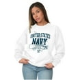 thumbnail image 4 of United States Navy Eagle Anchor 1775 Unisex Plus Size Sweatshirt Brisco Brands 2X, 4 of 5