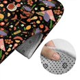 thumbnail image 5 of Yiaed BBQ Party Print Bathroom Mat Set 2 Pieces Mat Anti-Skid Pad Ultra Soft and Absorbent Bathroom Bath Mat Contour Bath Rugs for Toilet Base, 5 of 6