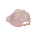 thumbnail image 3 of Top Headwear Sparkly Sequin Mesh Back Adjustable Baseball Cap - Pink, 3 of 4