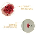 thumbnail image 3 of Red ABS Shut-off Valve Handles for Faucet 4 Pieces Heavy Duty Garden Spigot Handles with, 3 of 8