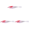 thumbnail image 1 of Señuelo Con Anzuelos Pulpo 10cm 10g Cebo Luminoso para (cabeza Cuerpo Plateado) Rojo, 1 of 5
