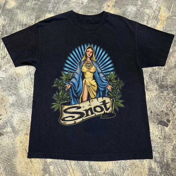 Reprint Rare Snot Mary Jane T-shirt Classic Black Unisex S-5XL ZL2050