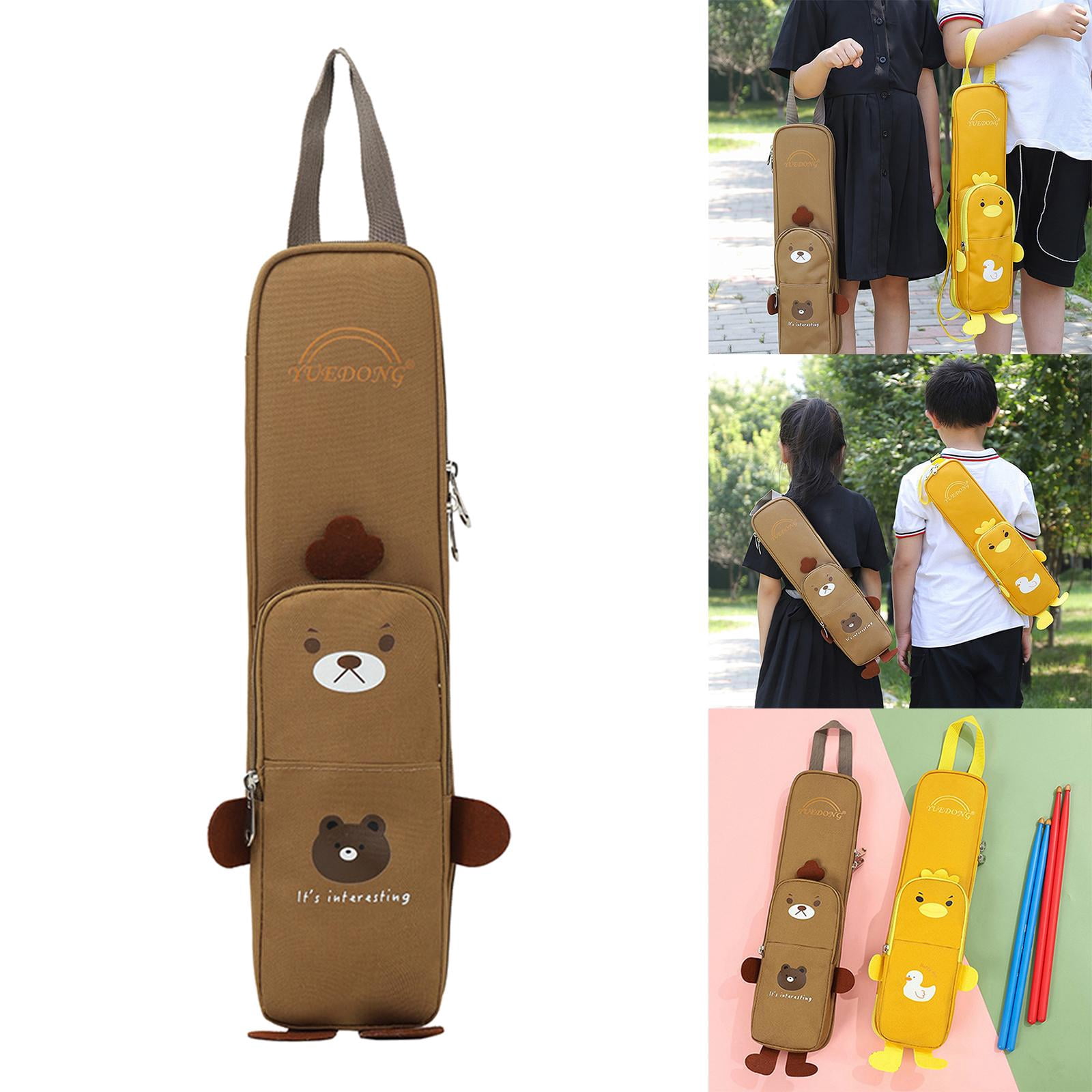 LeeQinersw Waterproof Drum Stick Mallet Bag Drumstick ase Durable for Shoulder Bag C