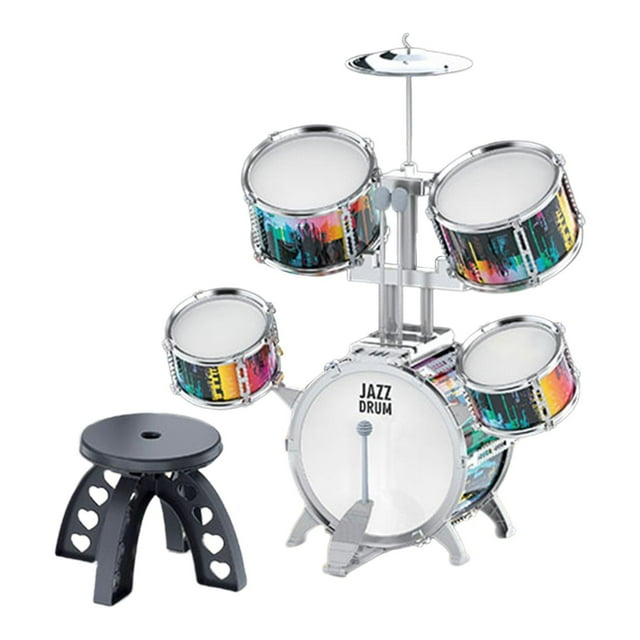 BELOVING Beginner Kids Drum Set Music Enlightenment for Child Party Stage