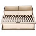 thumbnail image 1 of SHAR Wooden Leather Craft Tool Holder Leather Tool Organizer Wooden Box Storage Shelf (102#), 1 of 10