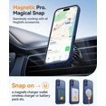 thumbnail image 4 of Magnetic Case for iPhone 16 Pro Max with Full Camera Protection [Compatible with Magsafe] [Translucent Matte] Protective Phone Case, Hot Pink, 4 of 5