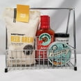 thumbnail image 6 of Lifespace Condiment Caddy Basket - Chrome - Lifespace, 6 of 7