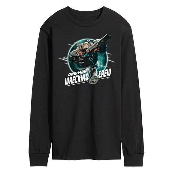 Disney Wreck It Ralph - One Man Wrecking Crew - Men's Long Sleeve T-Shirt