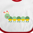 thumbnail image 4 of Inktastic Caterpillar 3 Boys or Girls Baby Bib, 4 of 4