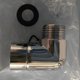 thumbnail image 3 of Brass Shower Elbow Adapter for Shower Head Shower Arm Connection Elbow Shower Head Extender Connector Bathroom Home Q84D, 3 of 4