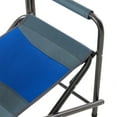 thumbnail image 4 of BISHE 1-Piece Upholstered Folding Outdoor Chair with Side Table and Storage Bag, Lightweight Oversized Folding Chair for Indoor and Outdoor Camping, Picnicking and Fishing, Blue, 4 of 6