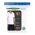thumbnail image 4 of Playera Interior Fruit Of The Loom para Hombre, Cuello V 3 Piezas Blanco Talla EG, 4 of 4