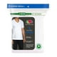thumbnail image 4 of Playera Interior Fruit Of The Loom para Hombre, Cuello V 3 Piezas Blanco Talla EG, 4 of 4