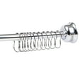 thumbnail image 2 of Utopia Alley Rustproof Wall Mounted Curved Shower Rod, Aluminum, 44" to 72" Wide, Chrome, 2 of 10