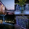 thumbnail image 3 of Guirnalda de luces solares LALAPAO, paquete de 2 unidades, 44 m, 400 LED, impermeables, 3 of 7