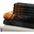 thumbnail image 5 of Housse de Couette Chat Féerique Ensemble de Literie Imprimé Mystérieux 3 Pcs Microfibre Douce avec Fermeture Éclair, 5 of 5