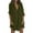 Army Green, variant on Womens Oversized Button Down Shirts Long/Roll Up Sleeve Loose Fit Collared Boyfriend Dress Shirts Casual Business Office Work Blouses