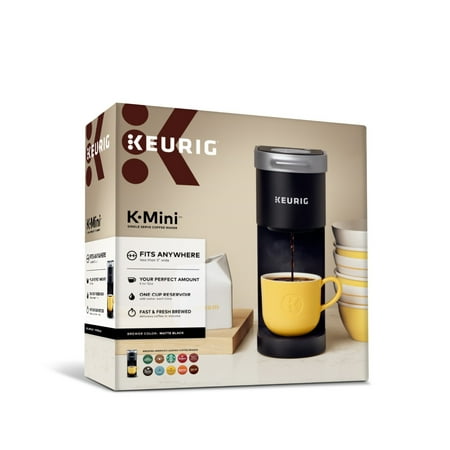 Keurig - K-Mini® Single Serve K-Cup Pod Coffee Maker - Matte Black