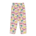 thumbnail image 5 of Naloa Dinosaur Print Women’s Ultra-Soft Comfy Pajama Lounge Pants with Pockets & Drawstring, 5 of 8