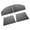 A, variant on Universally Vehicle Sun Screens Net For Heat And Fly Protections Side Window Sun Shades Cover for Most Car