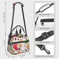 thumbnail image 2 of Honeii Christmas Gingerbread Cookies Print Lunch Box,Insulated Lunch Bag,Lunch Tote Bags,Leakproof Cooler Lunch Case for Travel Work Picnic, 2 of 7