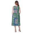 thumbnail image 5 of Womens Geometric Print Flare Dress, 5 of 5