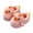 Pink, variant on NIEWTR Cute Plush Chick Duck Slippers Toddler Boys Girls Warm Slippers Boots Kids Fuzzy Winter Indoor Bedroom Household Home Shoes